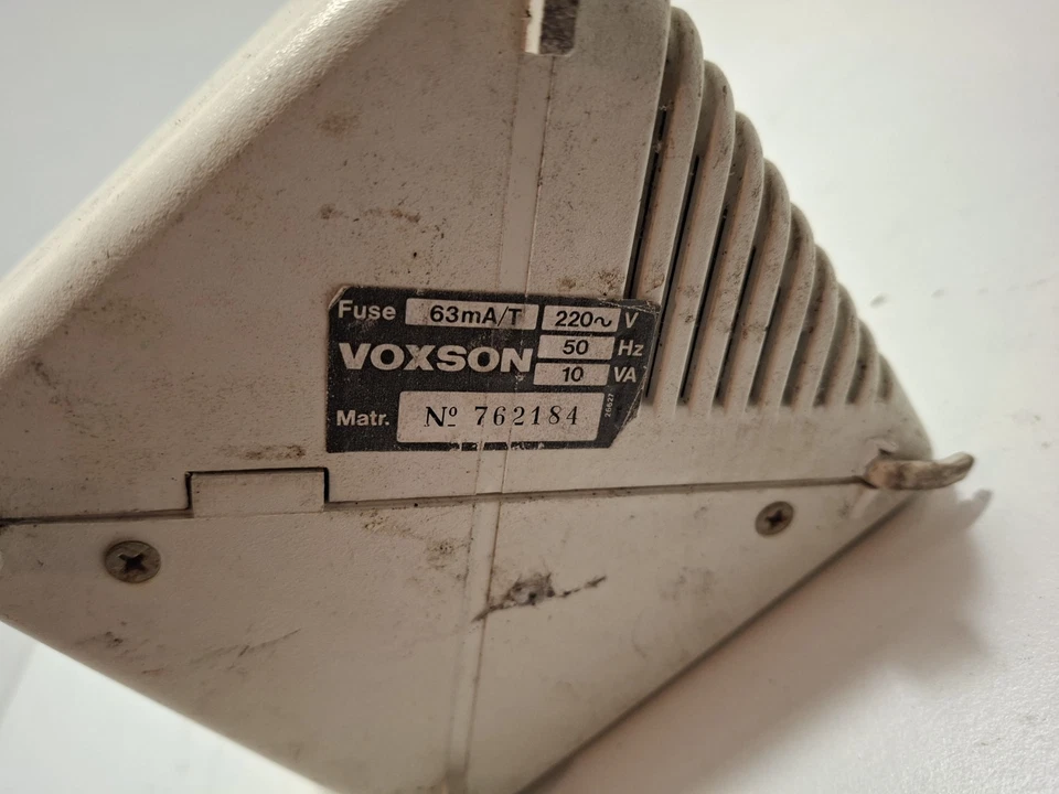 VOXSON TANGA AUTORADIO VERDE FM Design Rodolfo Bonetto 1976 Vintage Dock Radio Foto 3 de 4