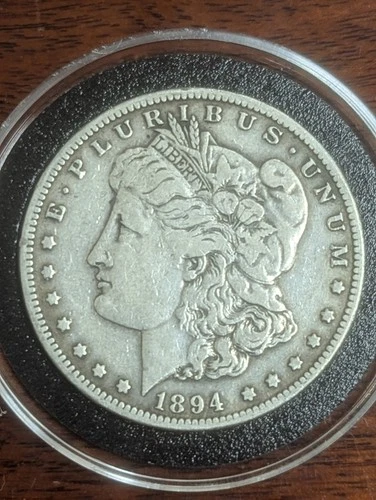 1894-S San Francisco Morgan Silver Dollar Semi-Key Date VF-XF Coin