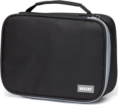 VASCHY Federmäppchen 72 Stück Schwarz Multi Fächer Organizer