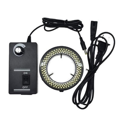 Digital Microscope Accessories 60 LED Adjustable Ring Light Illuminator Lamp ...