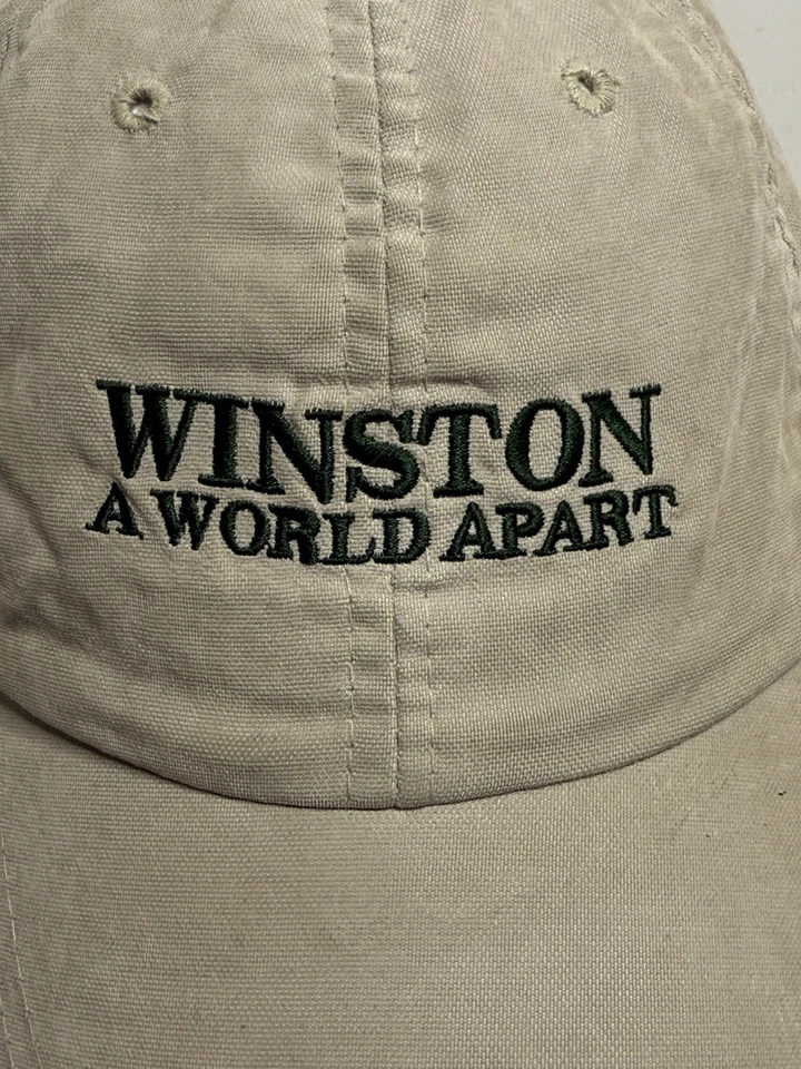 De colección R. L. Winston Rod Co. A World Apart Pesca con mosca Correa Largo Bill Hat Foto 3 de 4