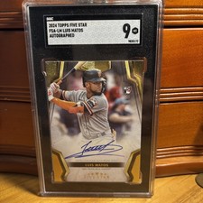 2024 Topps Five Star Luis Matos Rookie RC Autograph #FSA-LM Giants Auto