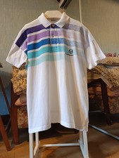 Sergio Tacchini Vintage Polo Wilander Tennis Année 80-90 XL