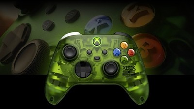 Xbox X25 Special Edition 25th Anniversary Controller 2026 Translucent Green 