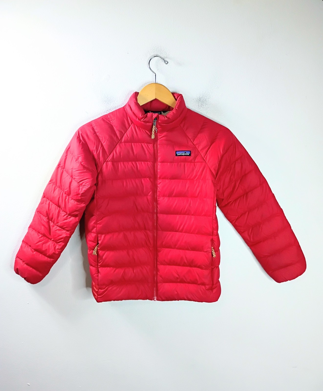 Patagonia Down Sweater Jacket Kids Medium Red