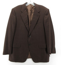 Saks Fifth Avenue Sport Coat 42 Ermenegildo Zegna Trofeo Blazer Houndstooth Wool