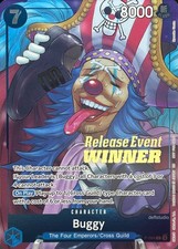 ワンピースカード　英語　Buggy Release Event WINNER Buggy [Release Event Winner] P-084 Prices | One Piece Promo | One