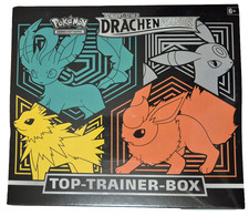 Pokémon Drachenwandel Top Trainer BOX Deutsch NEU OVP *Lagerspuren*