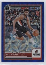 2023-24 Panini NBA Hoops Premium Stock Blue Prizm 15/25 Rayan Rupert #155 0a9a