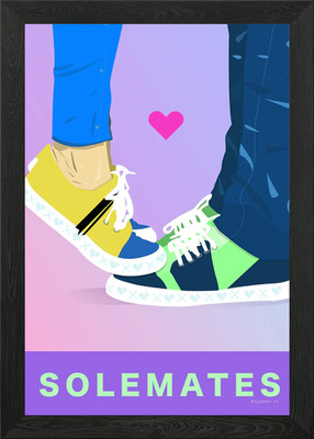 Solemates Gerahmtes Wandbild Poster Leinwanddruck Bild