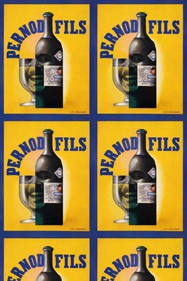 Pernod Fils Vintage Ad Poster - 24x36  - 200gsm Paper ️ Hi-Res  Print
