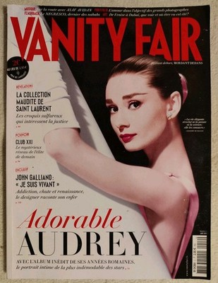Französische Vanity Fair Magazin Nr. 2 Aug.2013 Cover Ewige Frau Audrey Hepburn 