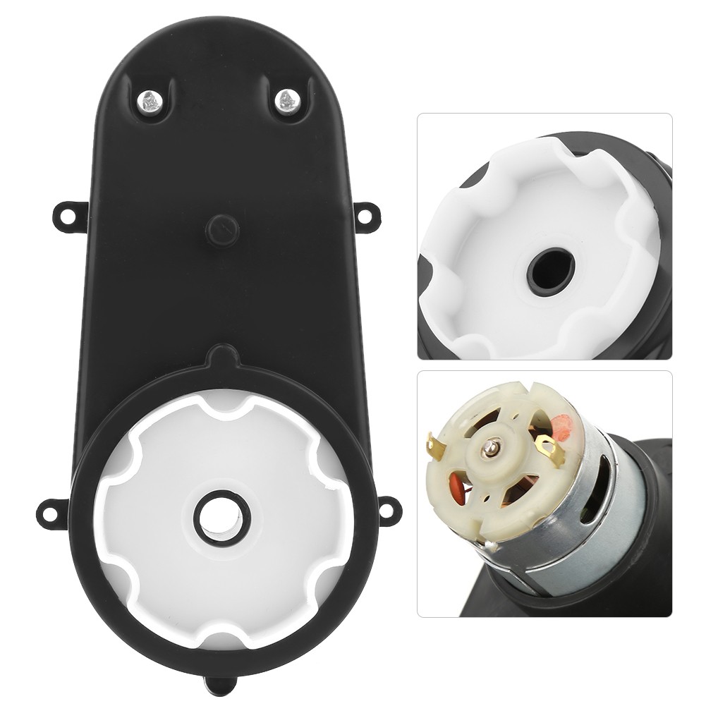 RS380 Steering Gear Box High Quality Motor Gearbox For Kids Car