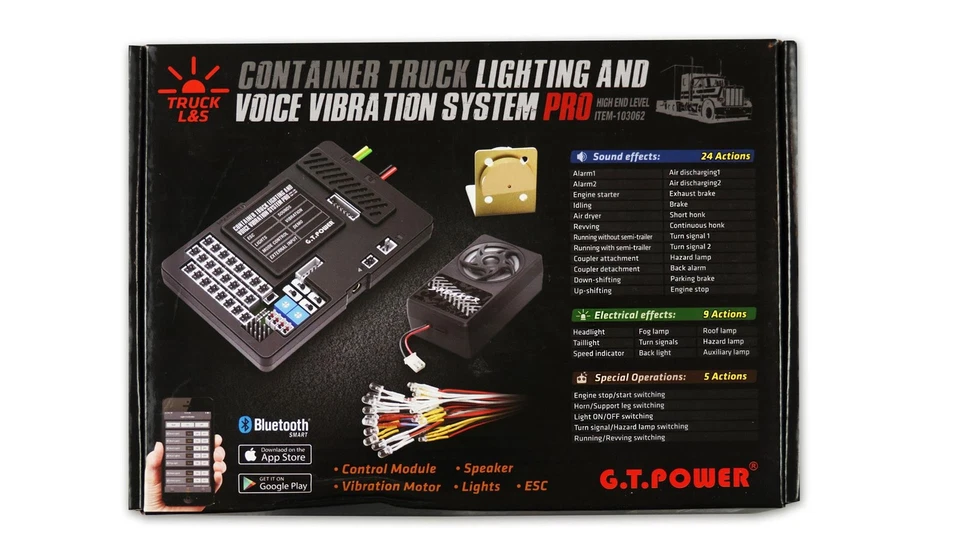 GT-Power LKW LED Beleuchtung Set m Sound - Vibrationssystem MFC Truck PRO 103062 - Bild 2 von 2