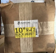 HART & COOLEY 10" X 25' FLEXIBLE AIR DUCT R-4.2 BLACK JACKET F114 P/N 51007