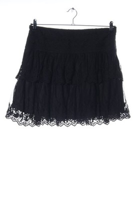 PROMOD Volantrock Damen Rock Gr. DE 40 schwarz Casual-Look