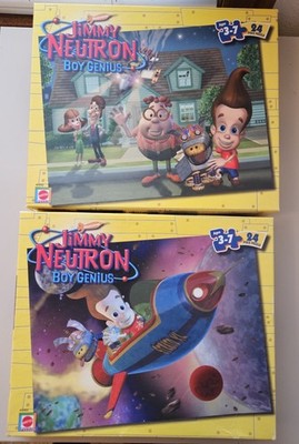 Jimmy Neutron Boy Genius Puzzles Nickelodeon 2001 | eBay