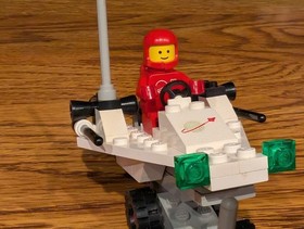 LEGO Space: Space Probe Launcher (6870), 100% complete w/ 1 sub, manual, no box