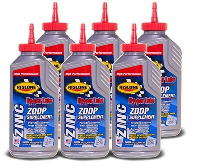 Hy-per Lube Zinc ZDDP Supplement 11 oz 6 Pack Engine Oil Additive 4405-6PK