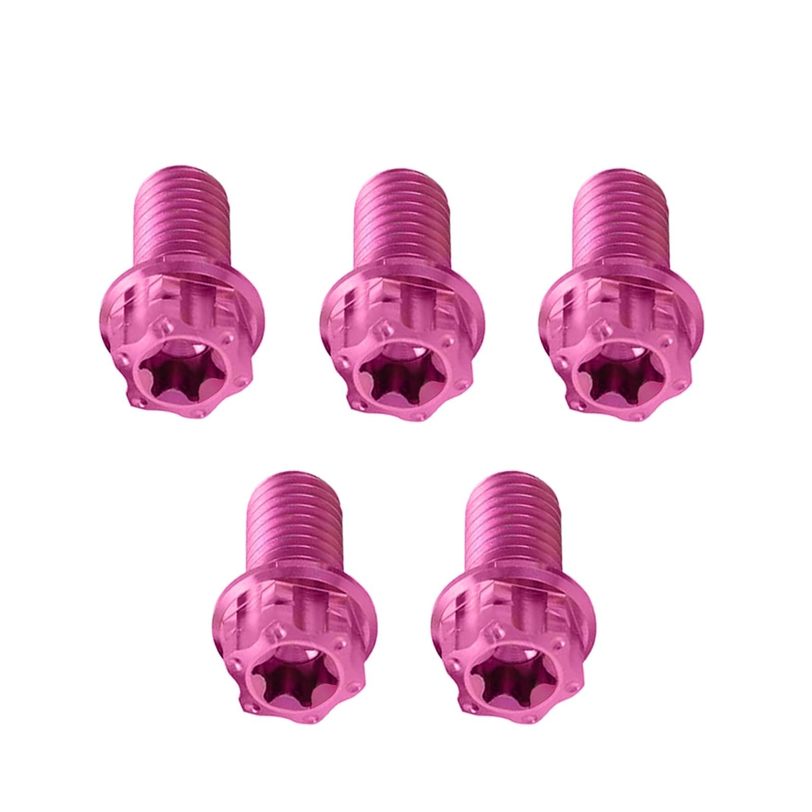 5pcs Rear Sprocket Bolts Nuts Titanium Alloy Kit for Surron 