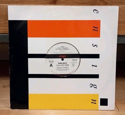 Galaxy ft Phil Fearon - Wait Until Tonight (My Love)(UK  12'' single vinyl) 1983
