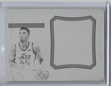 2017-18 National Treasures DONOVAN MITCHELL Colossal Rookie Materials 1/1 plate