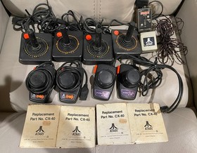 Atari 2600 System Bundle with Console, Games, Joysticks, Paddles. 