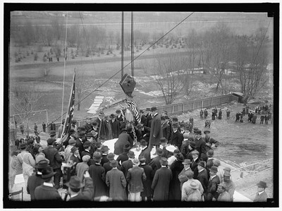 Laying Cornerstone,Lincoln Memorial,Washington,District of Columbia,DC