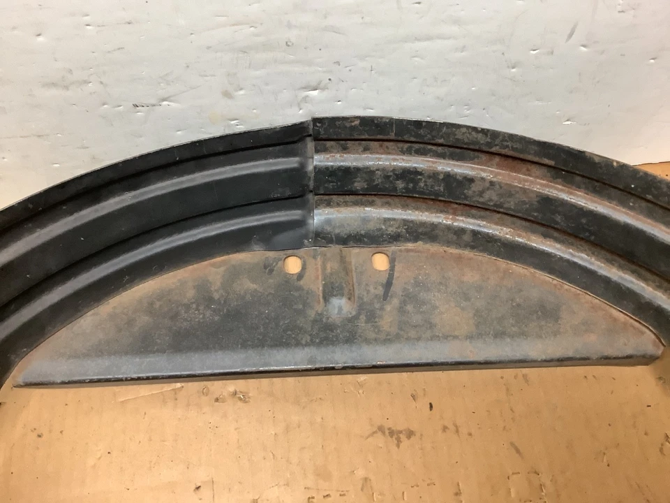 Cubierta de ventilador de metal NOS C3 68-72 Corvette 350 327 SBC GM # 3938943 sin aire acondicionado OEM Foto 4 de 4