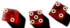 Mapes Casino Very Old Round Logo 3 Red DICE  — photo 2