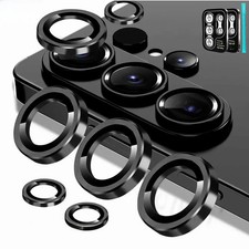 For Samsung Galaxy S26 S25 S24 S23 Ultra Plus Metal Rings Camera Lens Protector