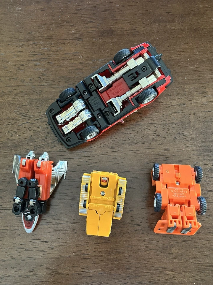 Lote de 4 Gobots Bandai Tonka Vintage 1984 Foto 2 de 2