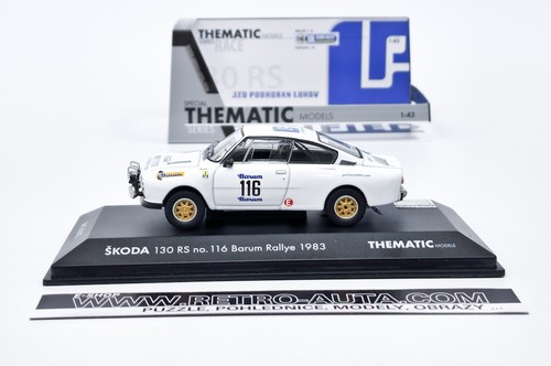 Skoda 130 RS No.116 J. Sedlář/J. Častulík Barum Rallye 1983 Thematic 1:43 - Picture 4 of 11
