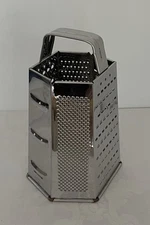 Vintage Stainless Steel 6 Sided Slicer Grater Zester British Design No.990852