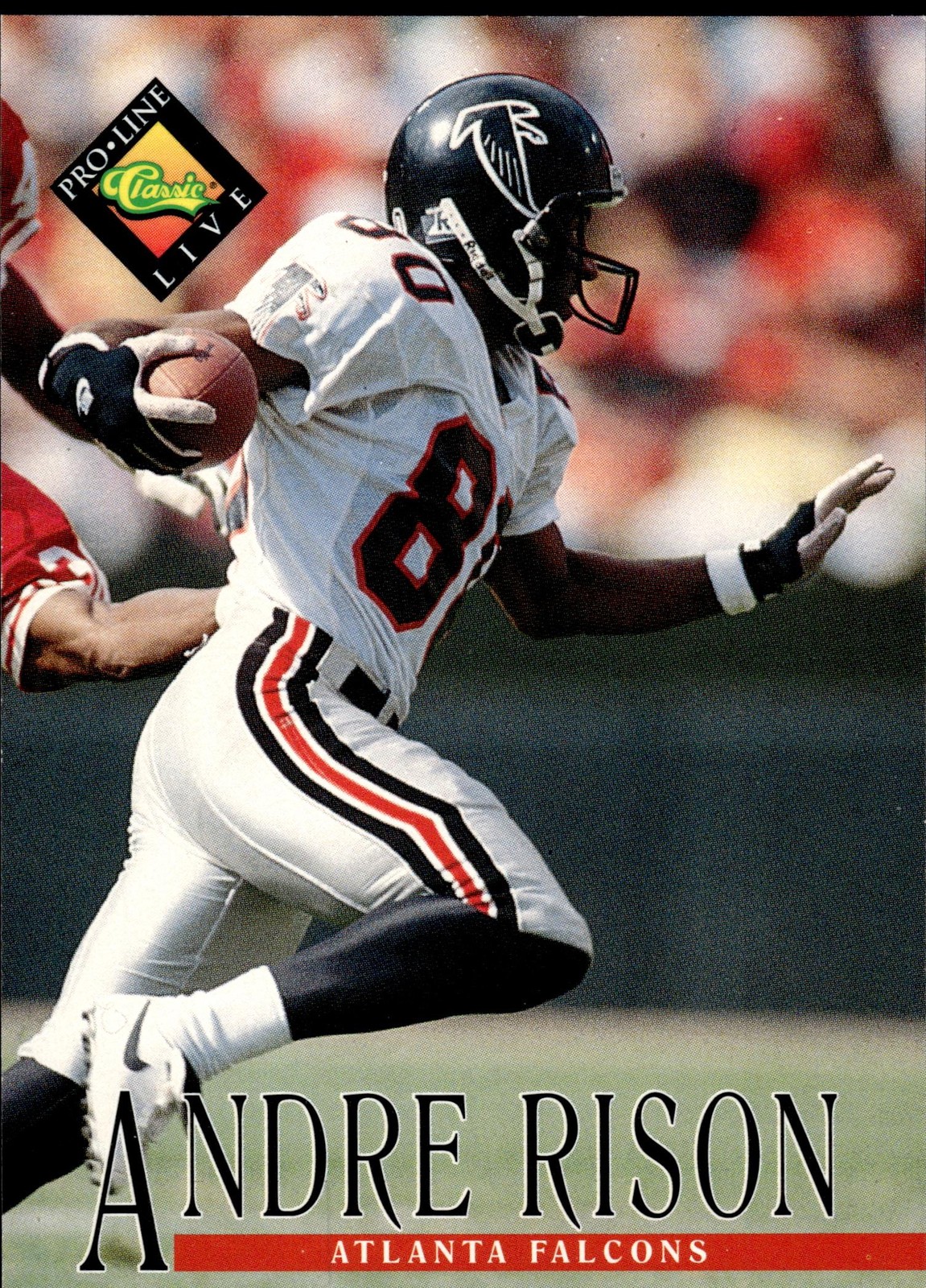 Andre Rison #2 1994 Pro Line Live Atlanta Falcons