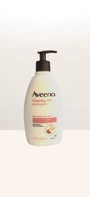 Aveeno Active Naturals Creamy Moisturizing Oil 12 Oz/354 ml NEW