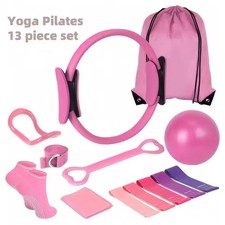 13Pcs Pilates Kit Pilates Essentials Set Multi-Function for Stretching Toning UK