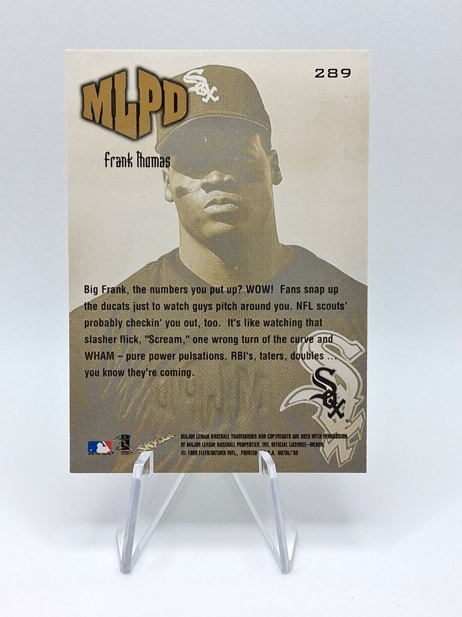 その他 FRANK 1999 Fleer Metal Universe MLPD #289 Frank Thomas | eBay