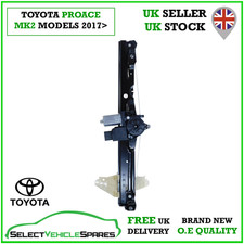 OE NEW TOYOTA PROACE MK2 PASSENGER LEFT FRONT WINDOW REGULATOR & MOTOR 2017>