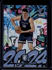 2024 Panini Totally Certified Basketball Zach Edey #20 PSA 10