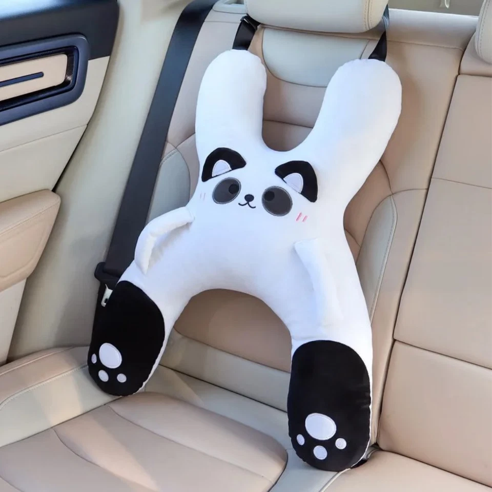 Kids Car Neck Pillow – Seat Belt Safety Sleep Aid for Comfortable Long-Distance - image 4 of 4
