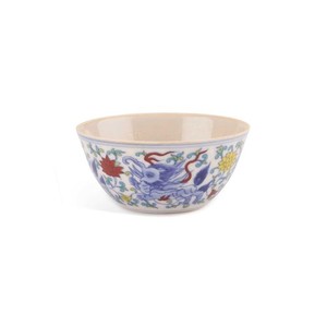 A Chinese Doucai Exotic Bird Cup
