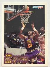 1993-94 Fleer #211 Karl Malone Utah Jazz