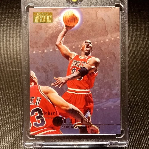 1996-97 Skybox Premium - Michael Jordan #16 - NICE CARD! 🏀🐐