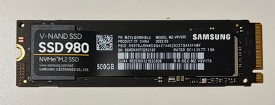 Samsung 980 500GB PCIe 4.0 NVMe M.2 SSD MZ-V8V500 - 91 - 100%