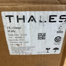 Thales 6 Bay Battery Charger for MBITR PRC-148 Military Radios ; Part 1600689-1
