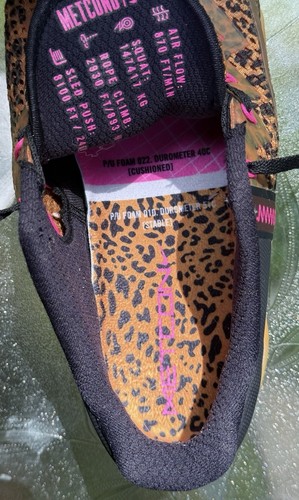 Nike Metcon 6 Shoes Women’s Size 13 Cheetah Print Lifting Training AT3160-096 - Picture 10 of 11