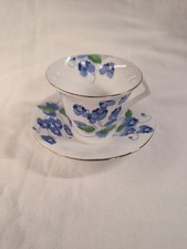 Vtg Vanderwood China Tea Cup Saucer England G...
