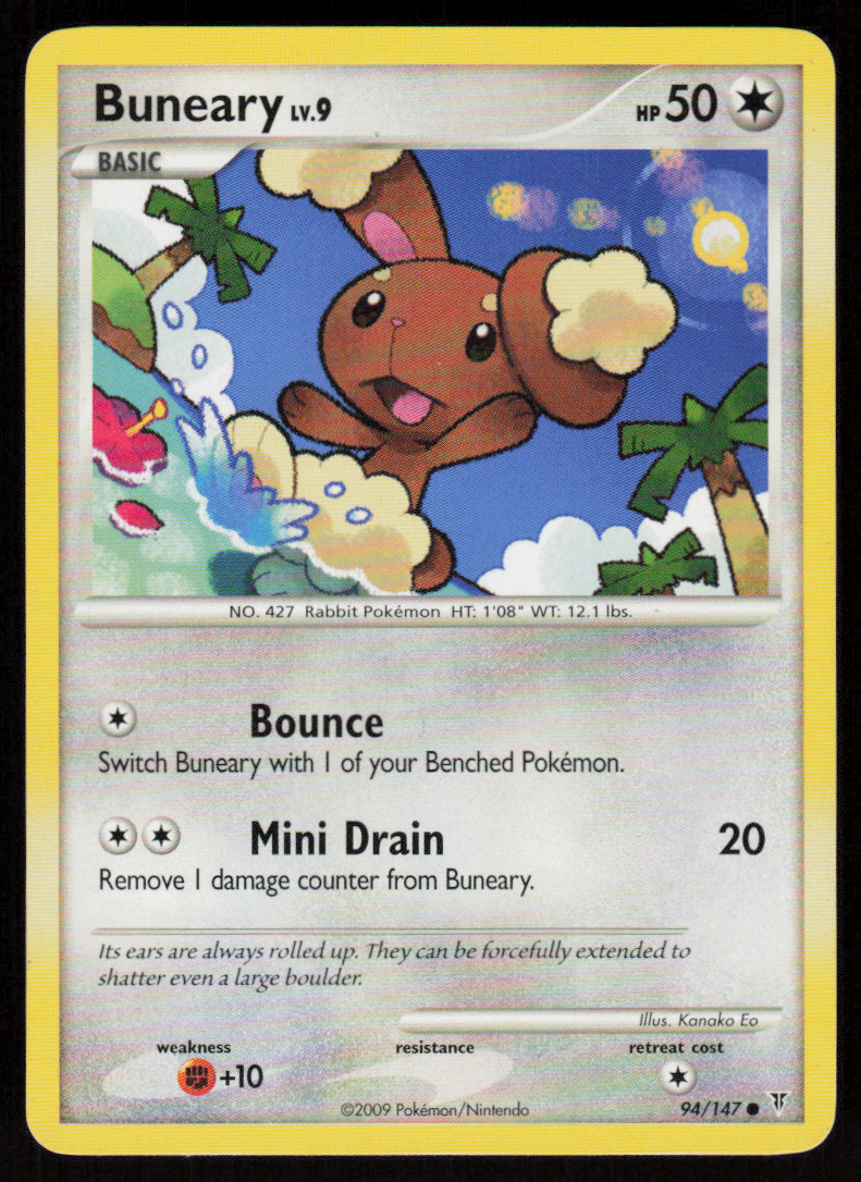 Buneary 94/147 Common Supreme Victors Pokemon LP