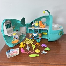 Octonauts Gup A Megapack Sub Playset Figures Sea Creatures Cards Accessories